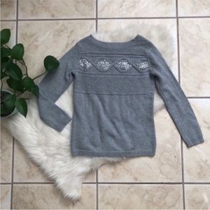 Karen Scott Sequined Sweater